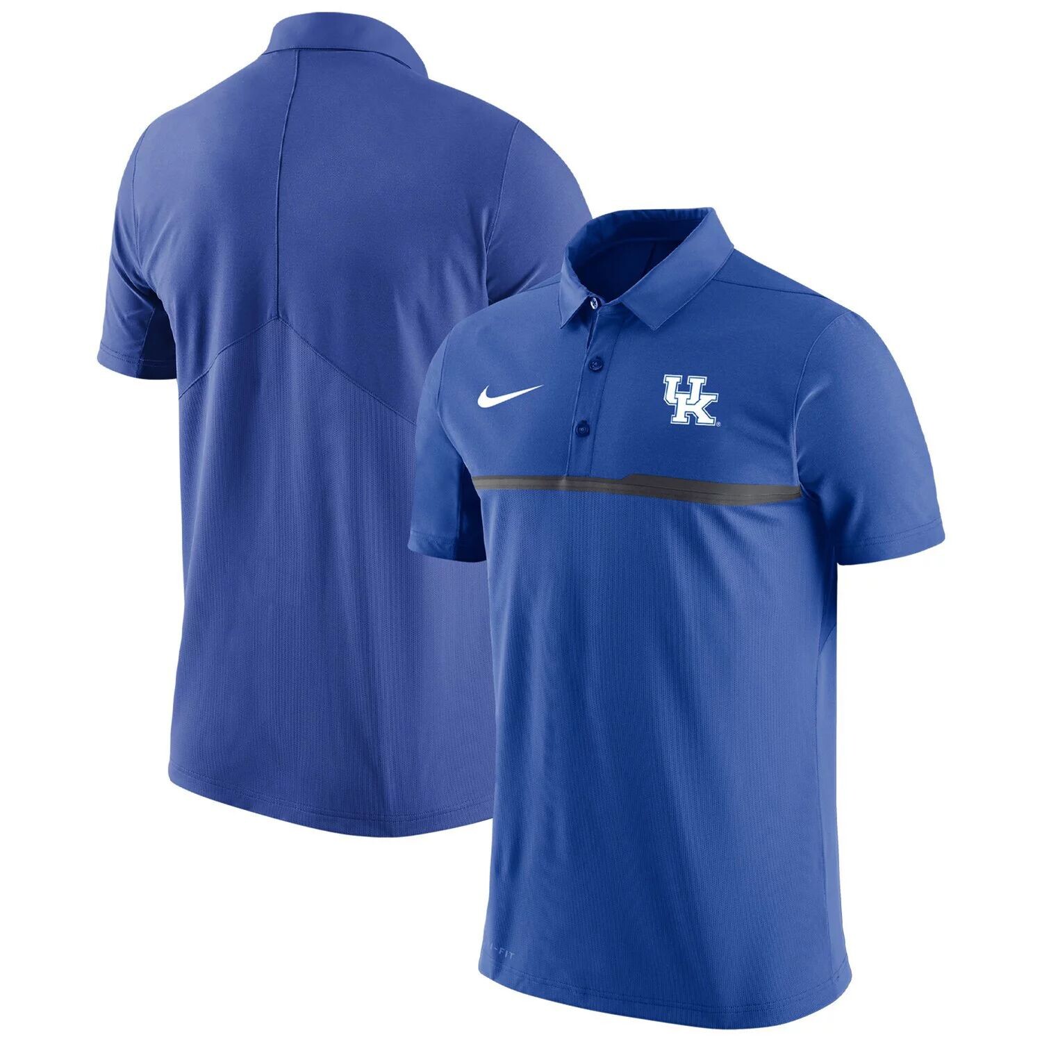 

Мужская футболка-поло Nike Royal Kentucky Wildcats 2023 Coaches Performance