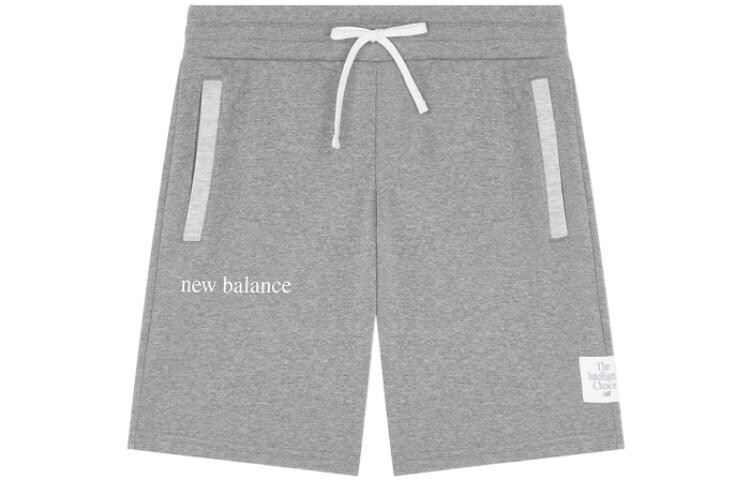 

Мужские серые шорты на шнуровке Серые New Balance, серый