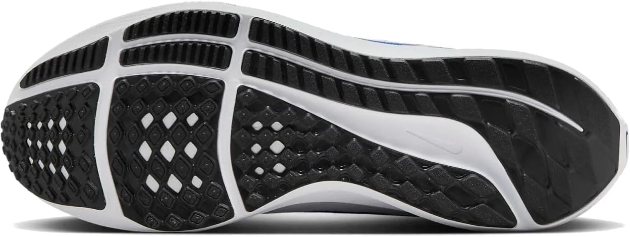 Кроссовки Nike Zoom Pegasus 40 унисекс, белый/черный/синий — фото 3