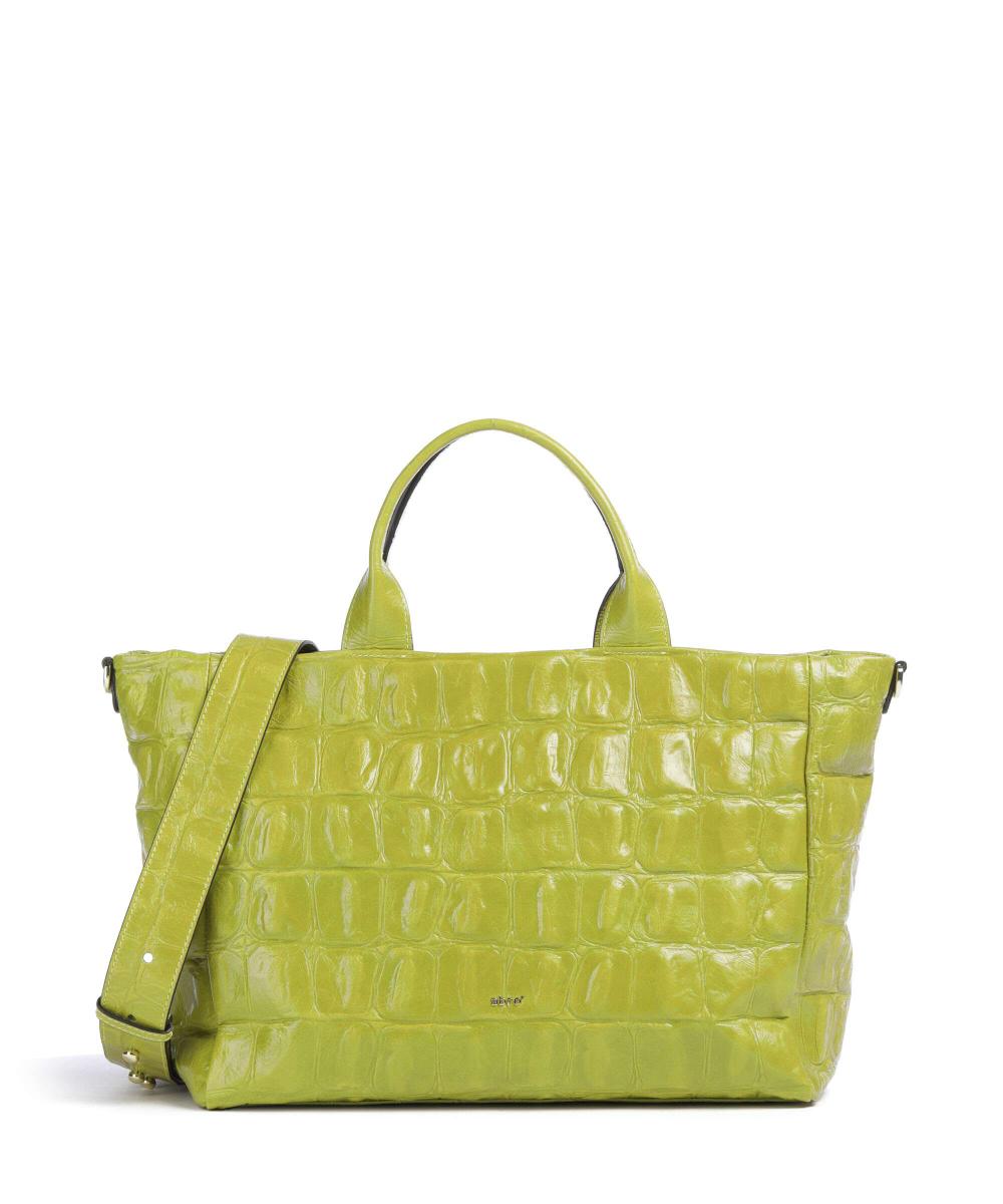 

Сумочка Maxi cocco mia из тисненой воловьей кожи Abro, зеленый