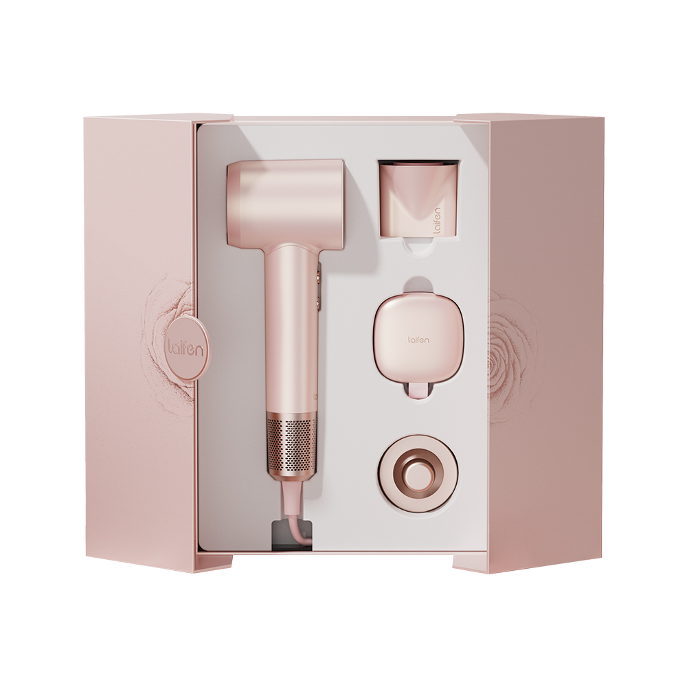 

Фен LF03 1500Вт с низким уровнем шума Laifen, Pink Gold