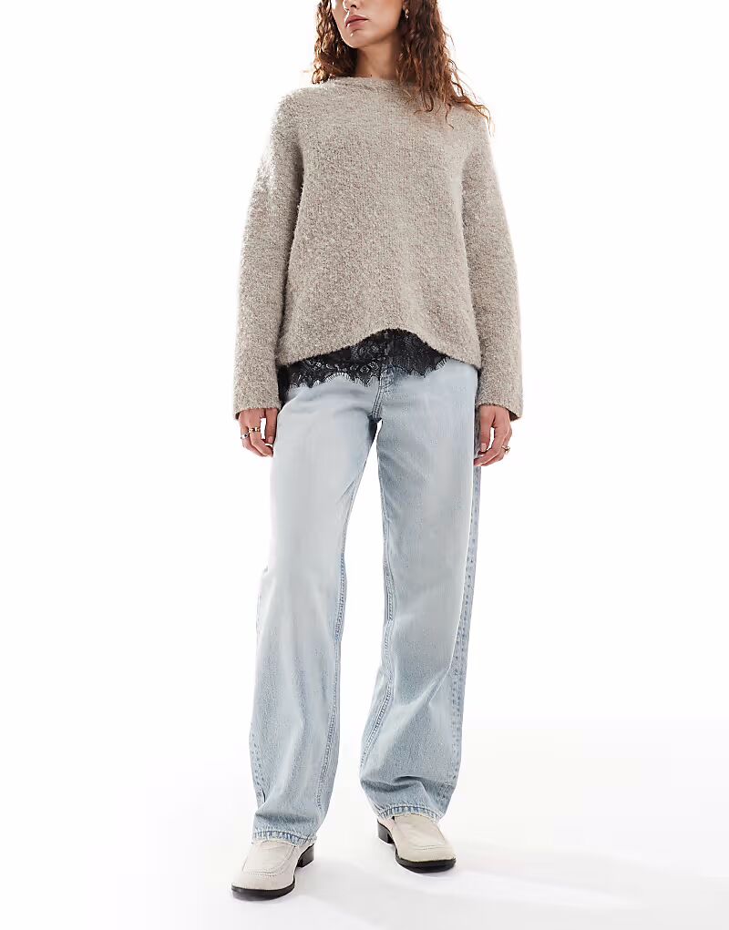 

Свободные джинсы Jeans 90-х годов синего цвета Calvin Klein Jeans