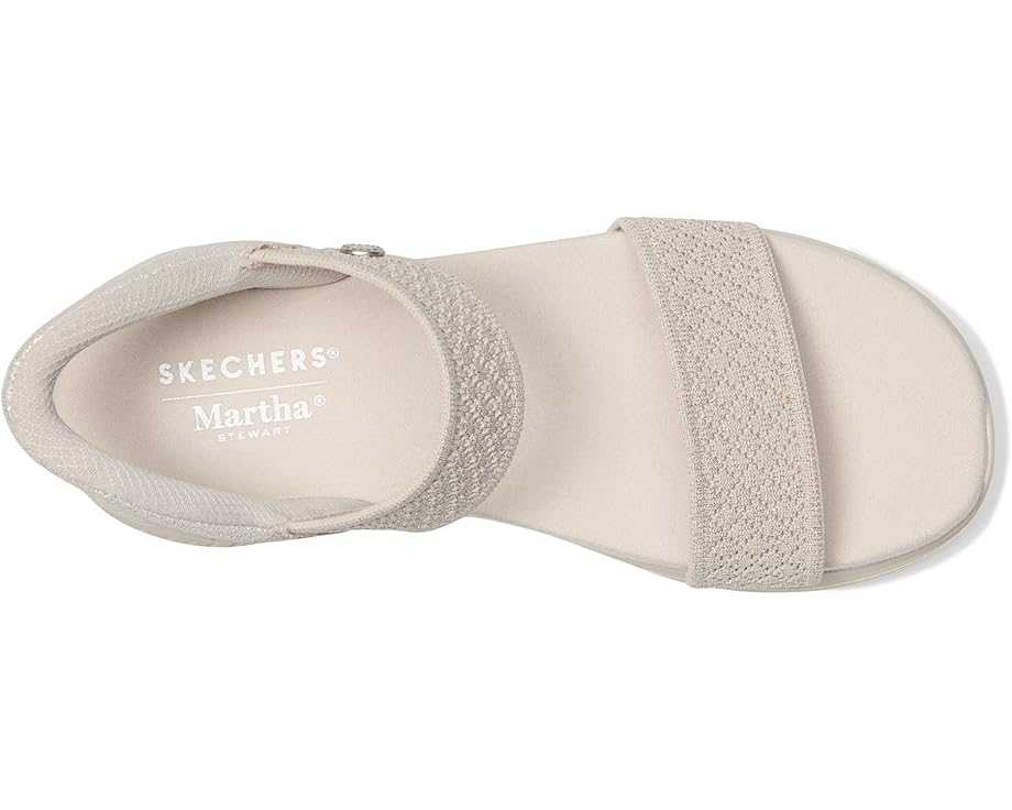Сандалии SKECHERS Martha Stewart's Ultra Flex 3.0 - Shine On Us, цвет Natural — фото 2