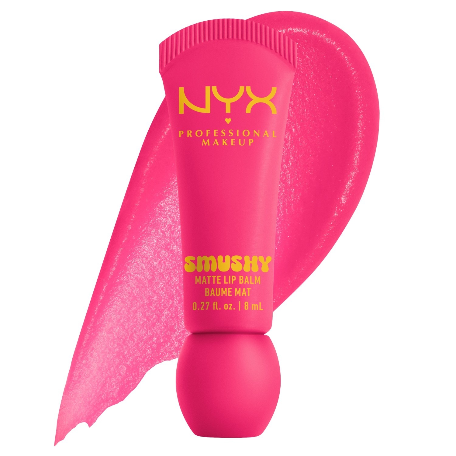 Бальзам для губ Nyx Professional Makeup Smushy Matte, sweet smack, 8 мл — фото 4
