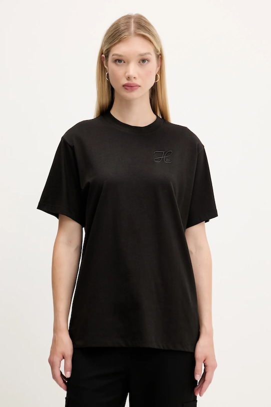 

Винтажная футболка tee_19 из хлопка HUGO, черный