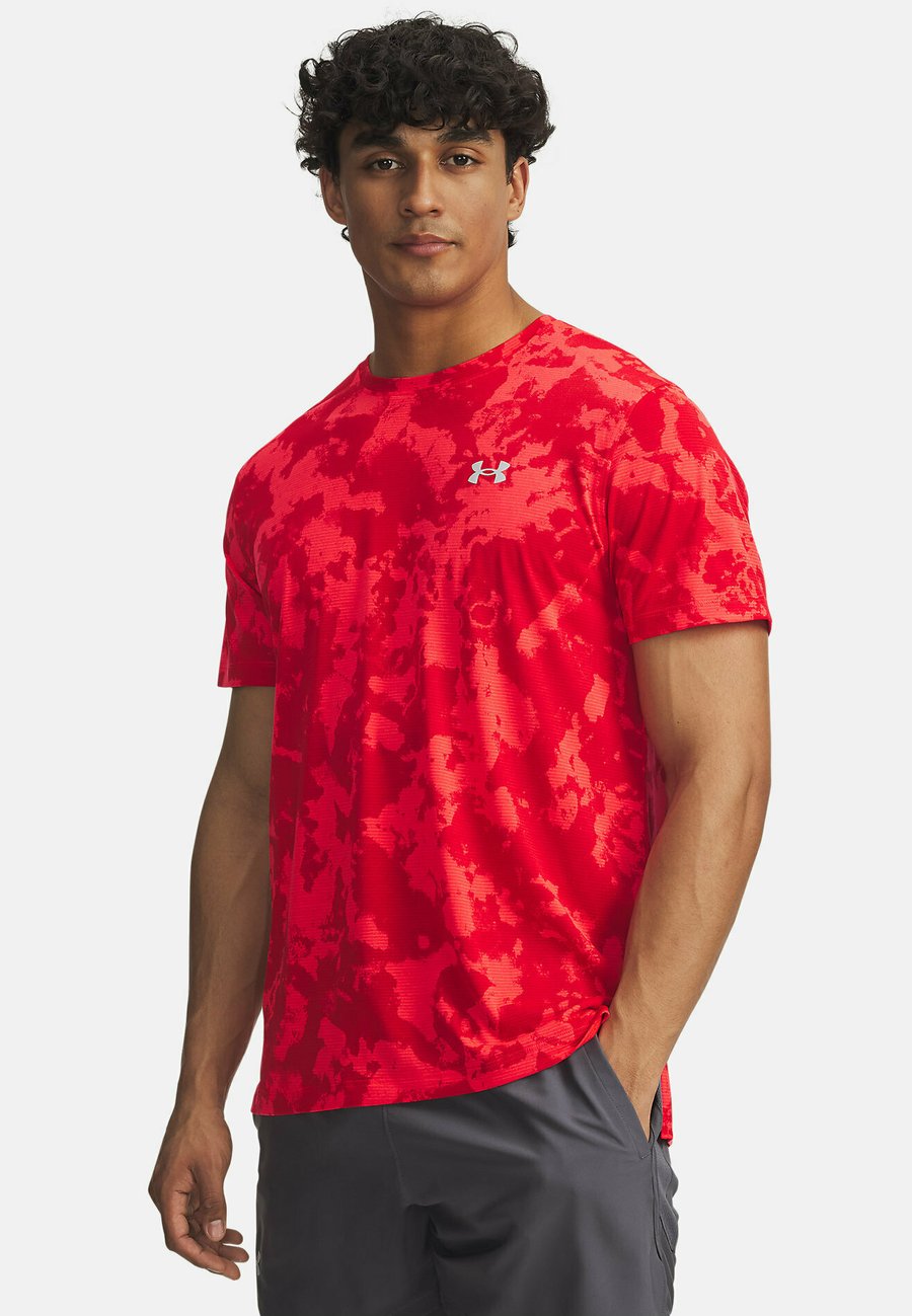 

Футболка Under Armour SHORT-SLEEVES LAUNCH PRINTED, Racer Red /Red
