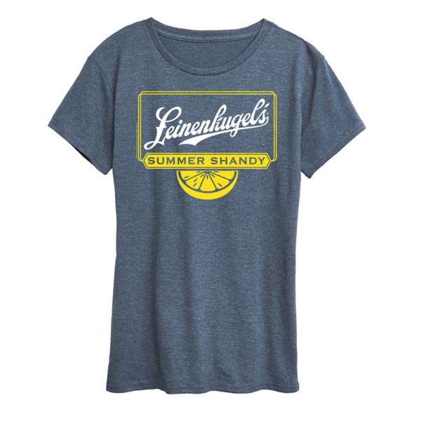 

Женская летняя футболка с рисунком leinenkugel Licensed Character, синий
