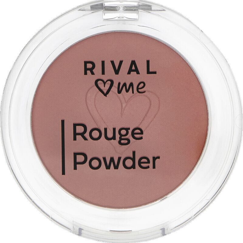 

Rouge Powder 09 яркий марсала RIVAL loves me, 1 шт.