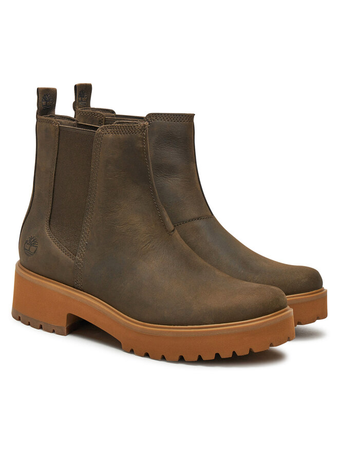 Ботинки Timberland пCarnaby Cool Mid о щиколотку, коричневый — фото 2