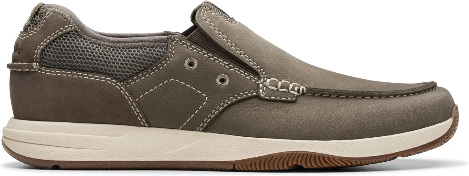 Мужские туфли Clarks Sailview Step, цвет Colourite Taupe Nubuck, размер: 44 EU Wide, цвет Taupe Nubuck, 44 EU wide — фото 2