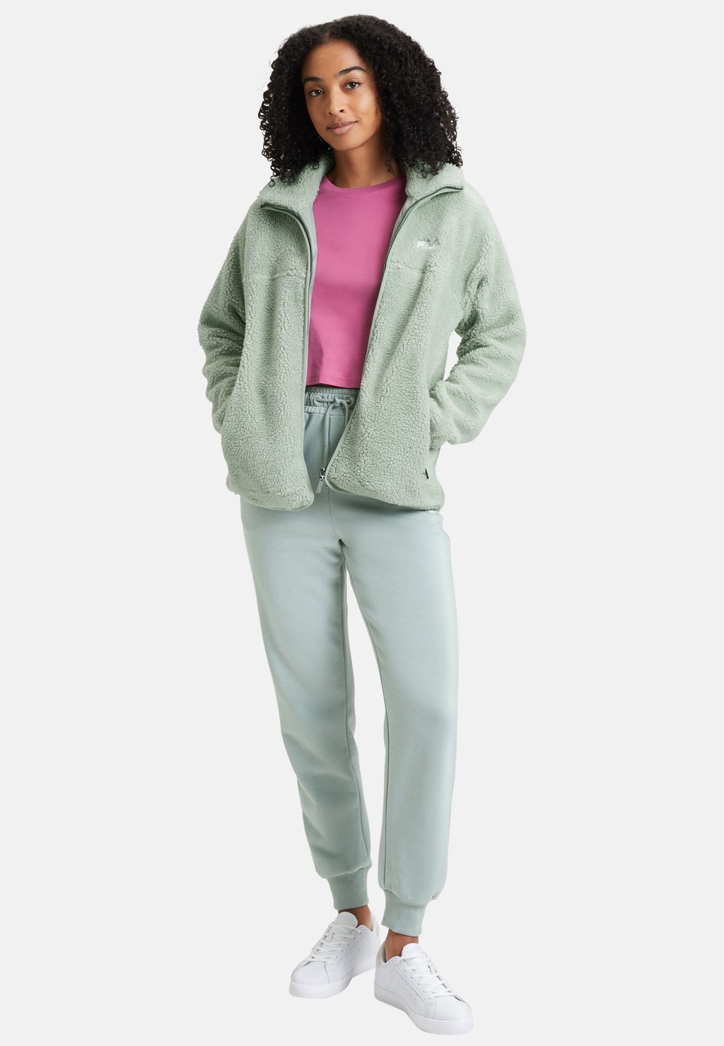 

Флисовая куртка APPAREL OACALA Fila, зеленый