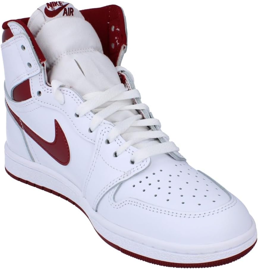 Кроссовки Air Jordan 1 High 85 Retro "Black/White" Nike, White Tea Red White 161 — фото 4