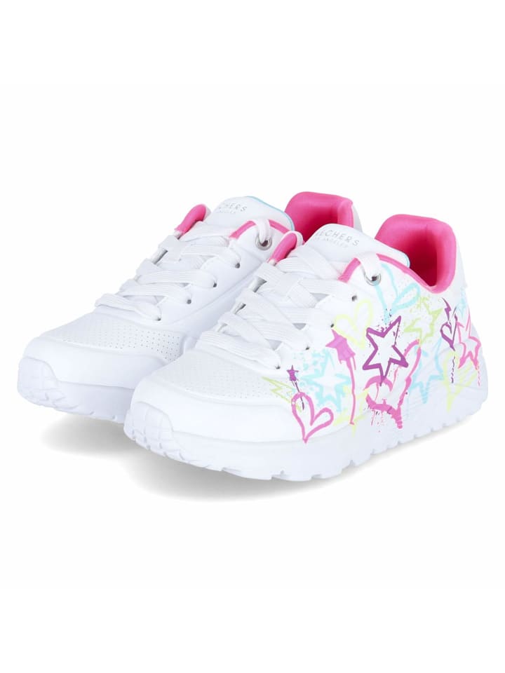 

Кроссовки на шнуровке Skechers, белый