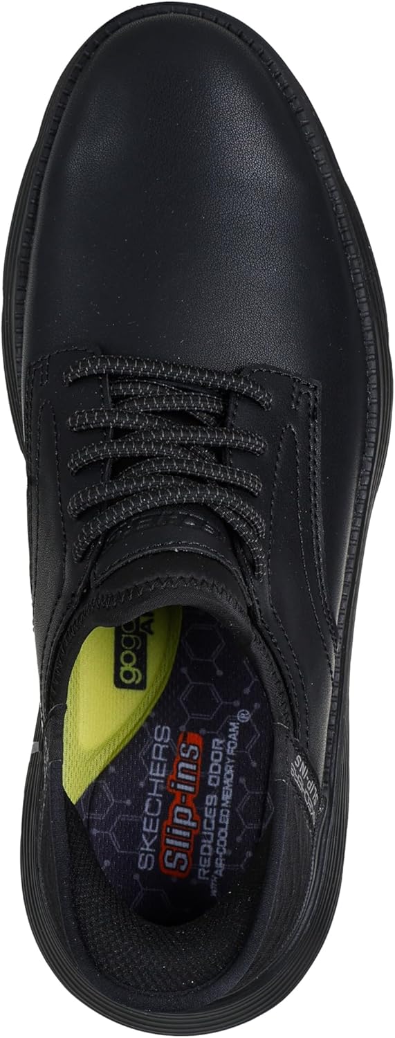 Мужские лоферы Skechers Garza без шнурков, черный — фото 2