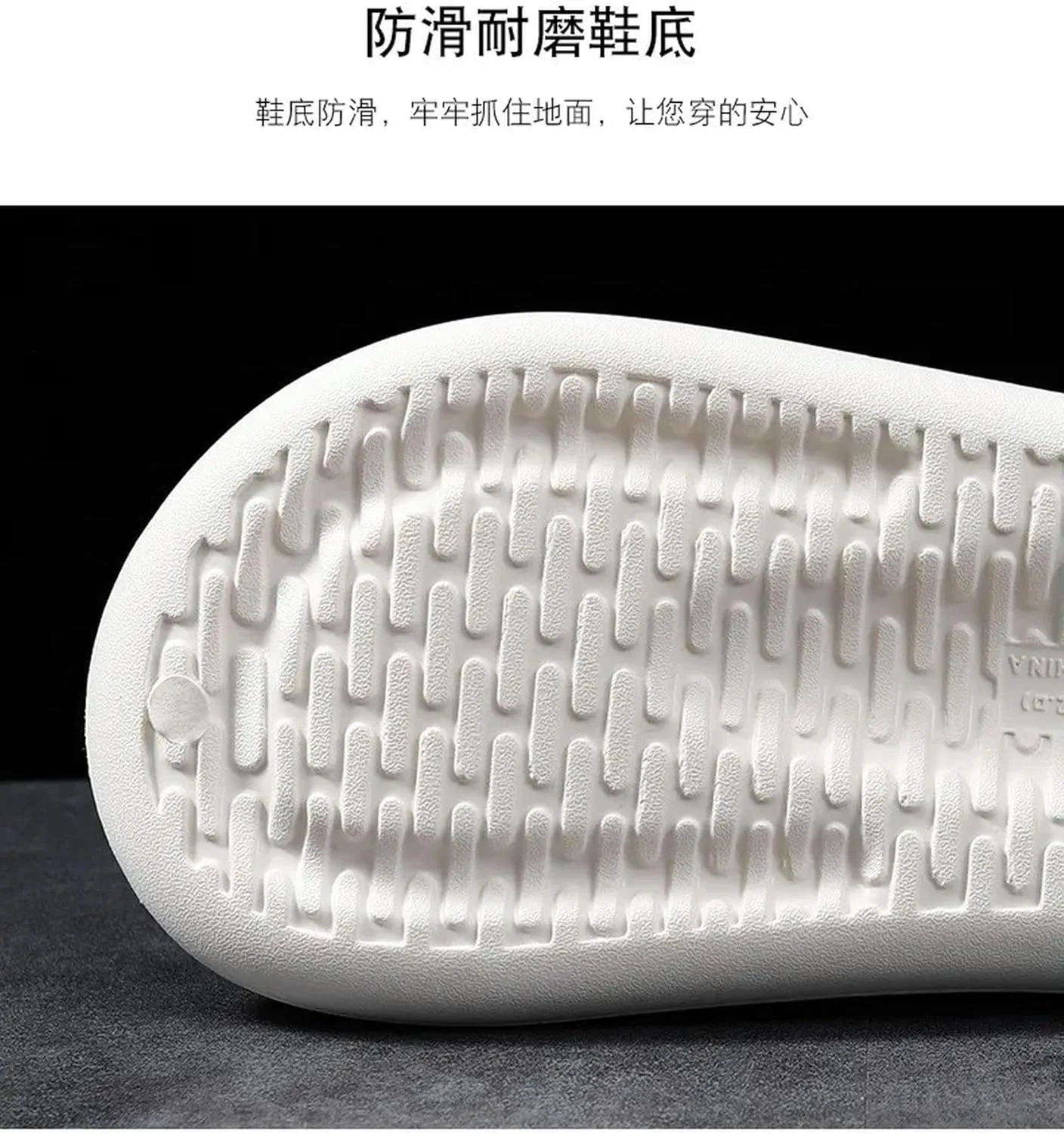 Сандалии мужские Cloud Slippers Shoes Шлепанцы с ортопедическими застежками для пальцев и ног, поддерживающие свода стопы, пляжные сандалии Hhnnl, черный — фото 4