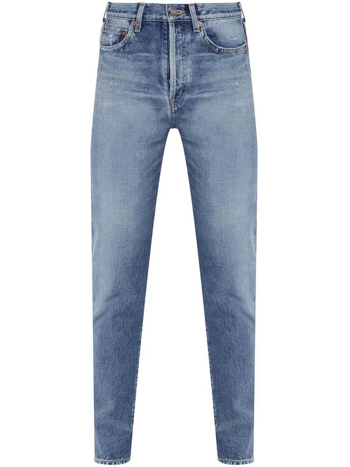 

Джинсы Saint Laurent Slim fit denim, синий