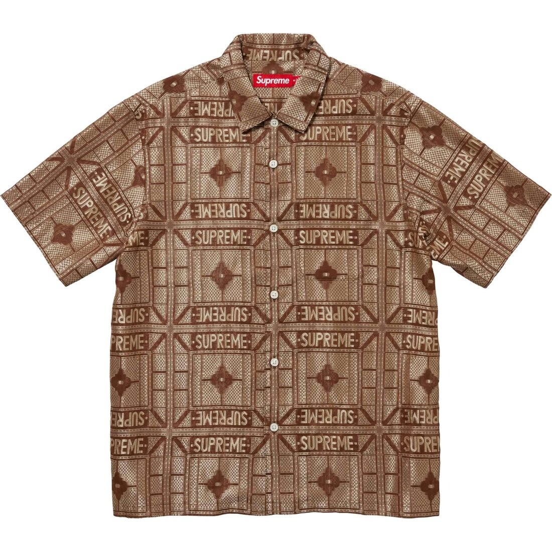 

Рубашка Supreme Tray Jacquard, красный