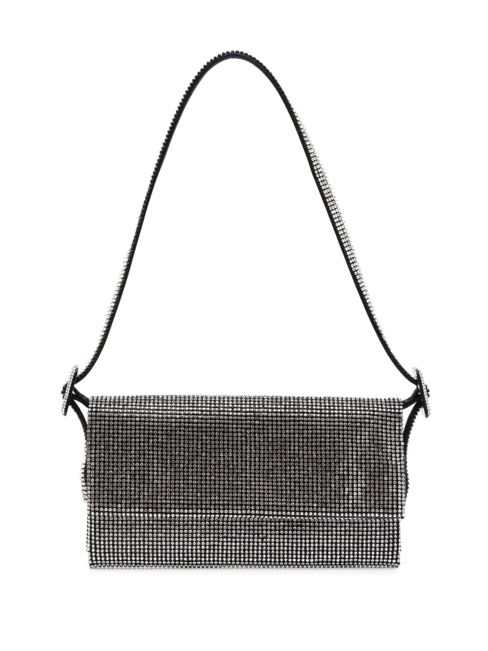 

Сумка на плечо с кристаллами Benedetta Bruzziches, черный