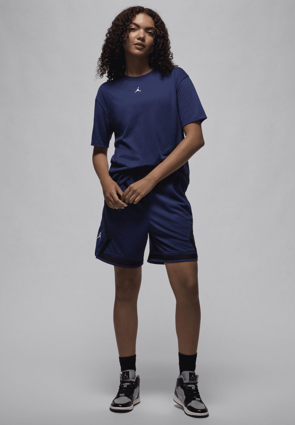 

Спортивная футболка DIAMOND SHORT SLEEVE Jordan, темно-синий