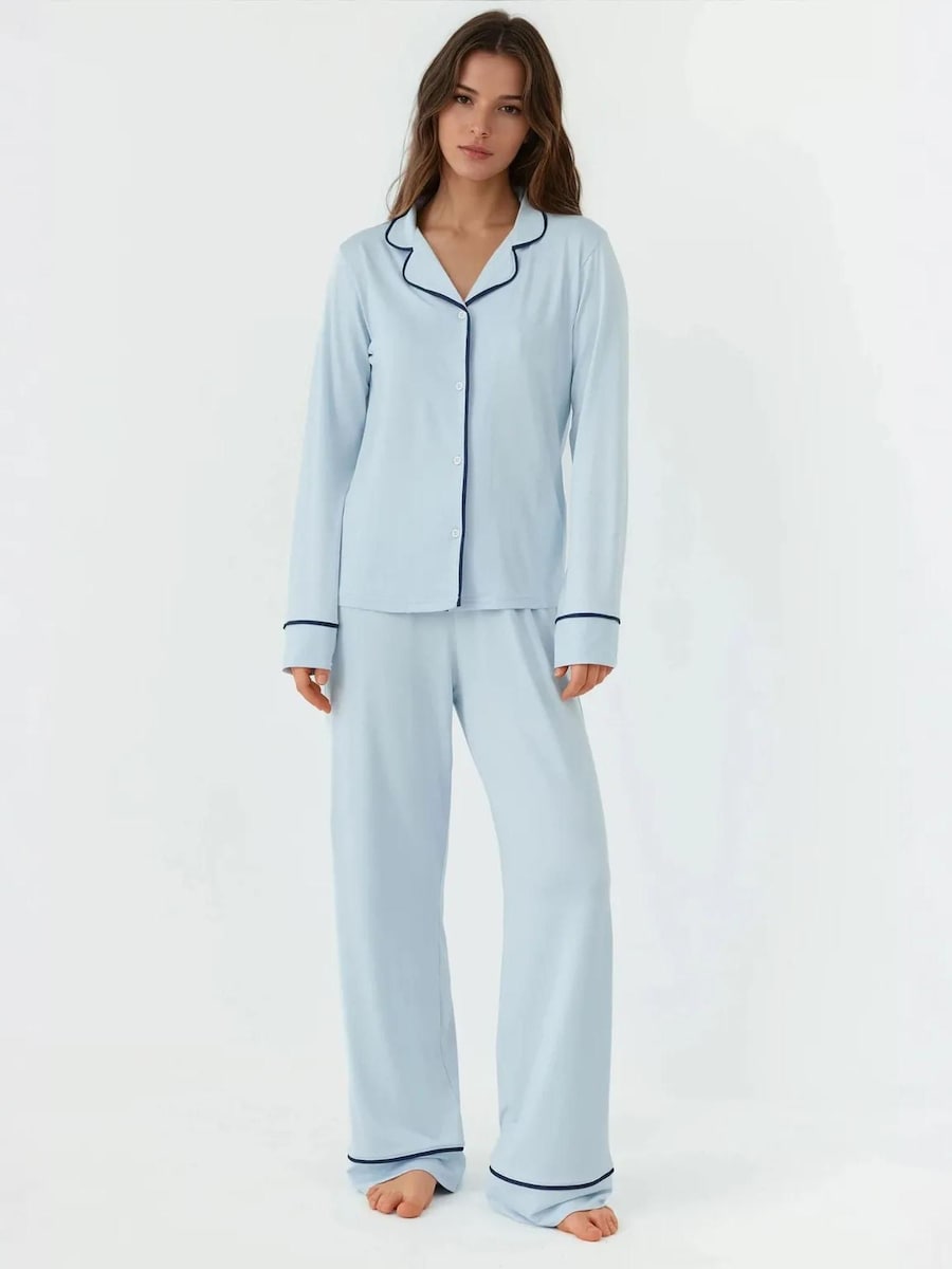 

Пижама Hiccup, темно-синий/небесно-голубой