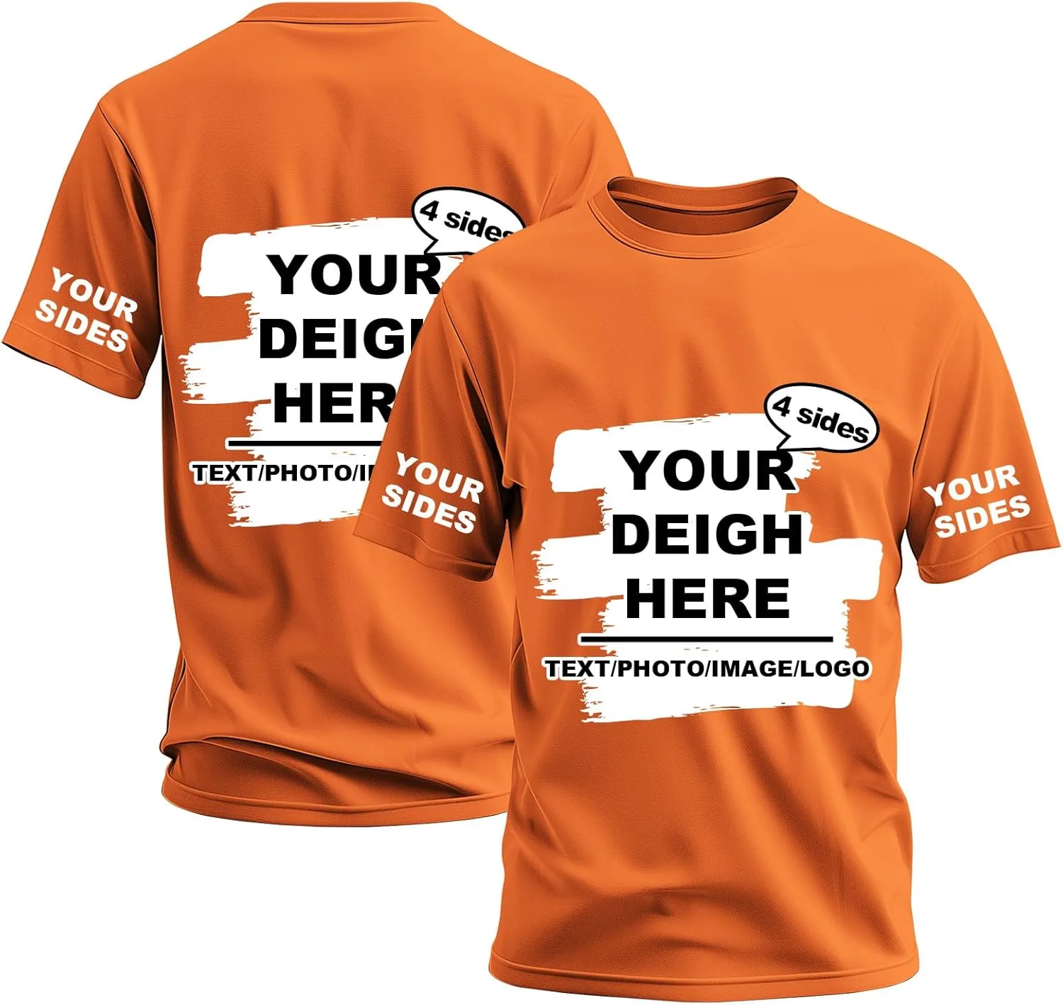 

Футболка Custom с индивидуальным дизайном GiftDIYIdea