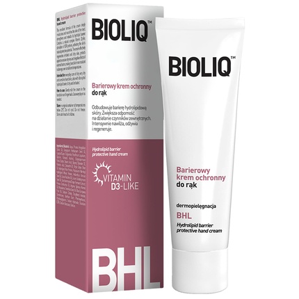 

Защитный крем для рук с увлажняющей и питательной формулой для сухой кожи. Bioliq