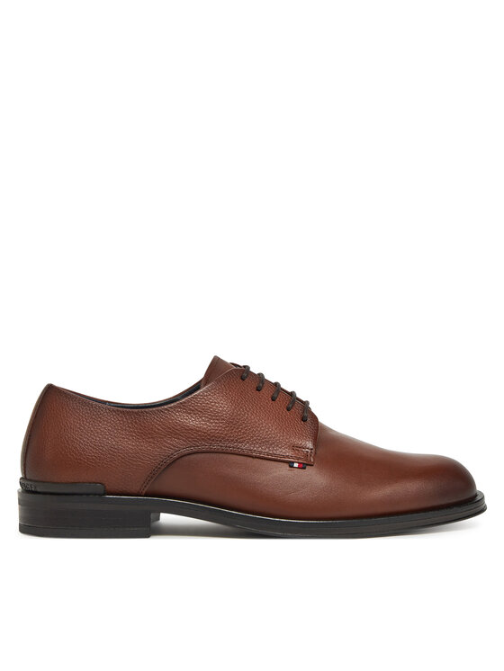 

Низкие туфли Core Hilfiger Leather Shoe FM0FM05375 Tommy Hilfiger, коричневый