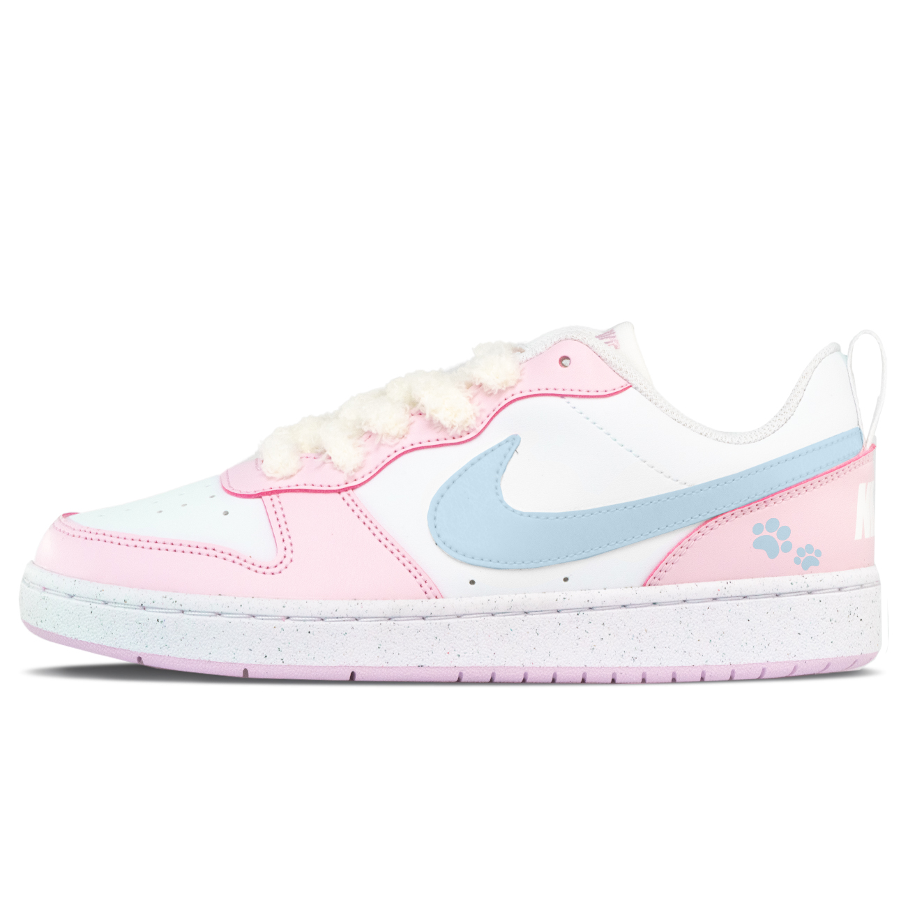 

Детские скейтерские кроссовки Court Borough для младших школьников Nike, белый