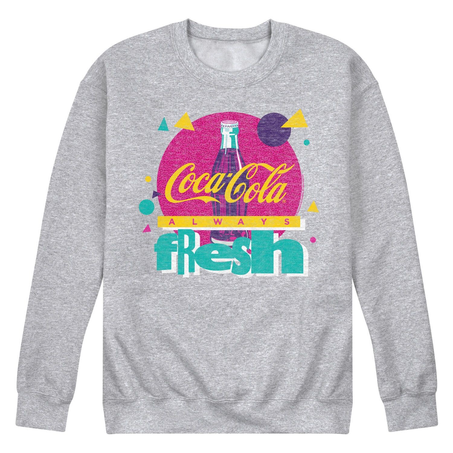 

Мужской свитшот с графическим логотипом CocaCola Always Fresh Licensed Character