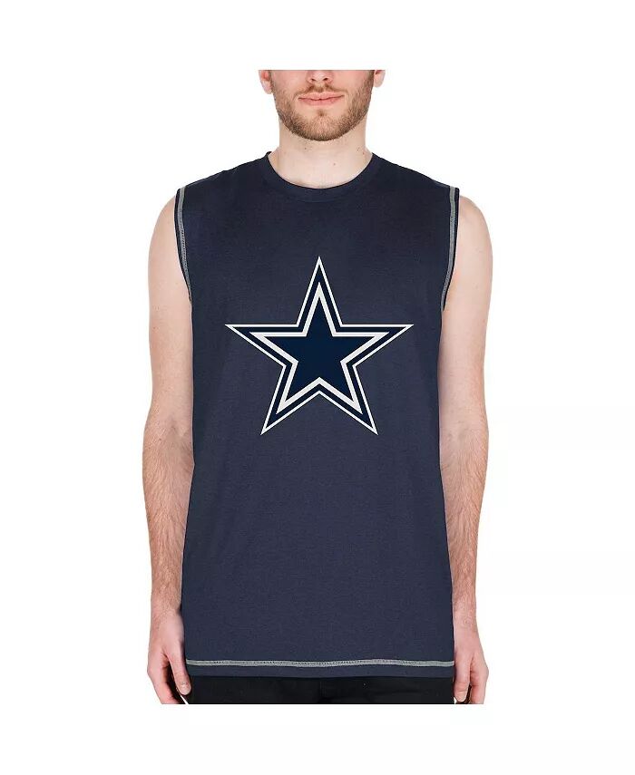 

Мужская темно-синяя майка-топ Dallas Cowboys Muscle New Era