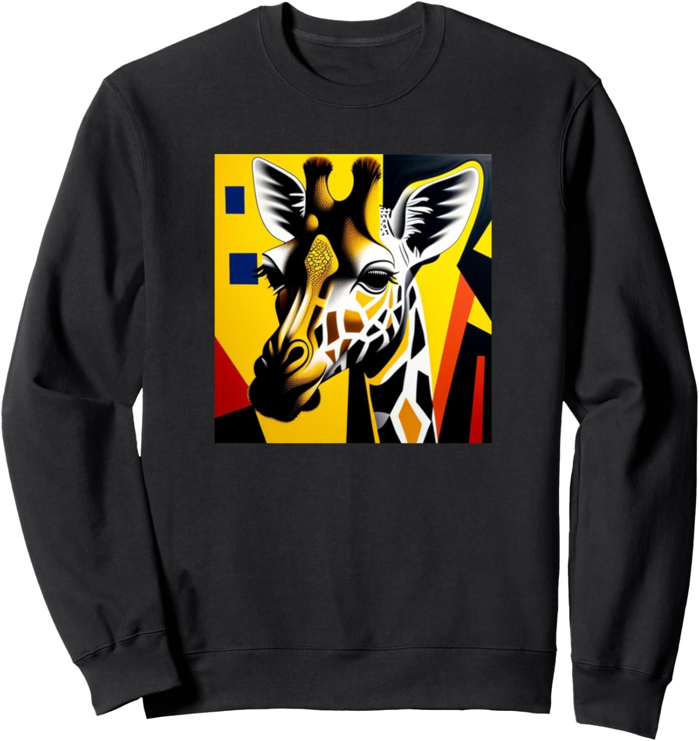 

Яркая толстовка для любителей жирафов Giraffes - Africa Gift Women Girls Men Kids Boys, черный