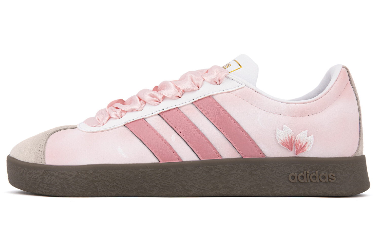 

Кроссовки adidas neo Vl Court Skateboarding Shoes Unisex Low-top Pink, розовый