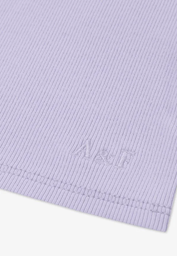 Футболка с принтом Abercrombie & Fitch, New Lavender — фото 3