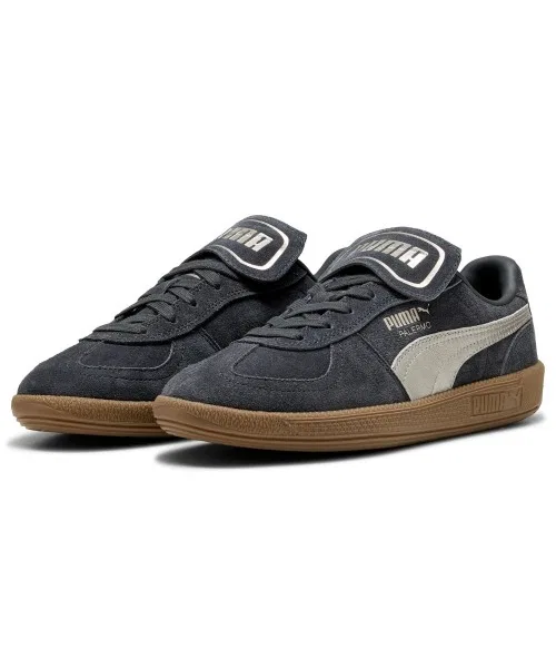 Мужские кроссовки PUMA Palermo Premium Metallic серые