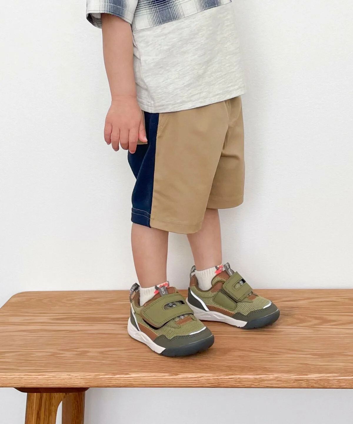 Шорты для док-станции (детский размер) Comme Ca Ism, Beige x Navy