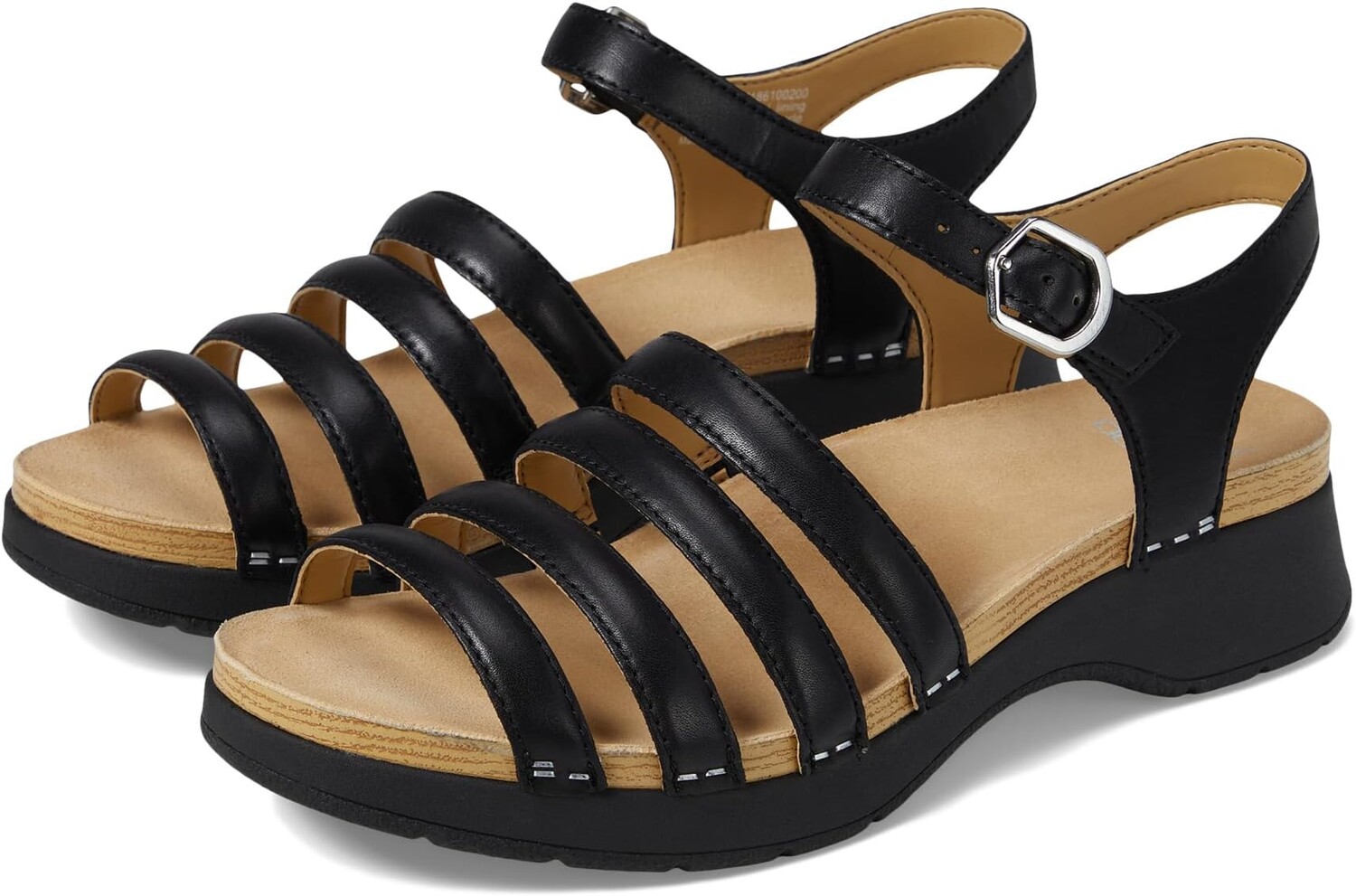Сандалии Dansko Roxie, цвет Black Nappa