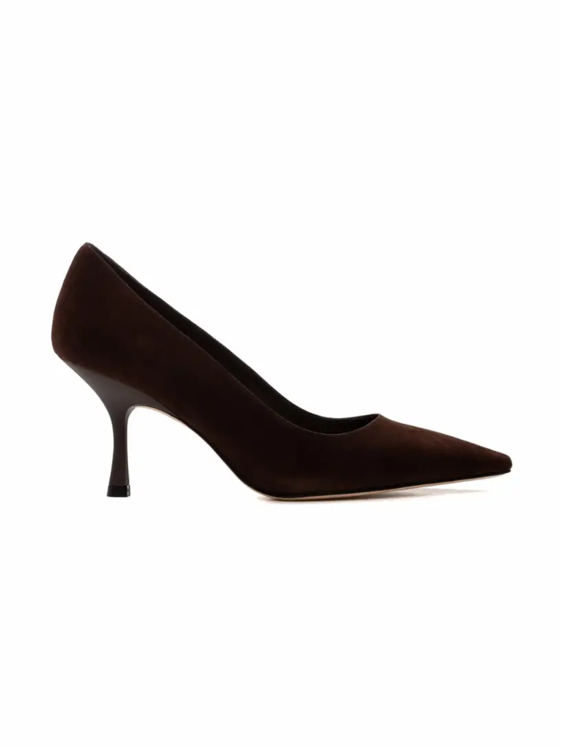 

Замшевые туфли Naomi Stuart Weitzman, коричневый
