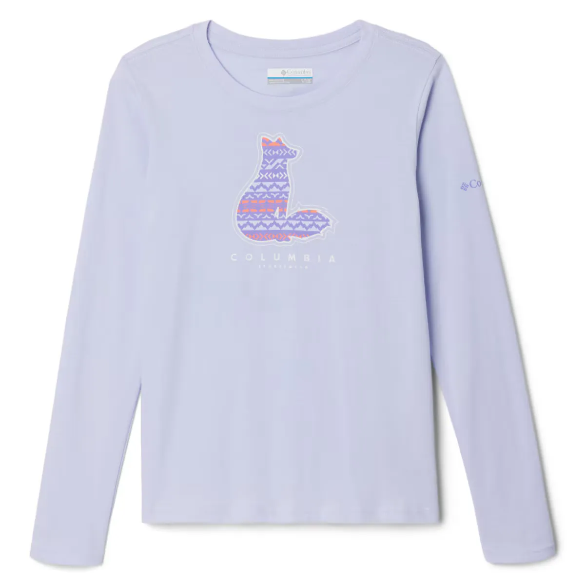 

Hazeldel Hill LS Graphic Колумбия Детская футболка Columbia, сиреневый