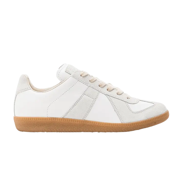 Кроссовки Maison Margiela Wmns Replica Low White Beige, серый