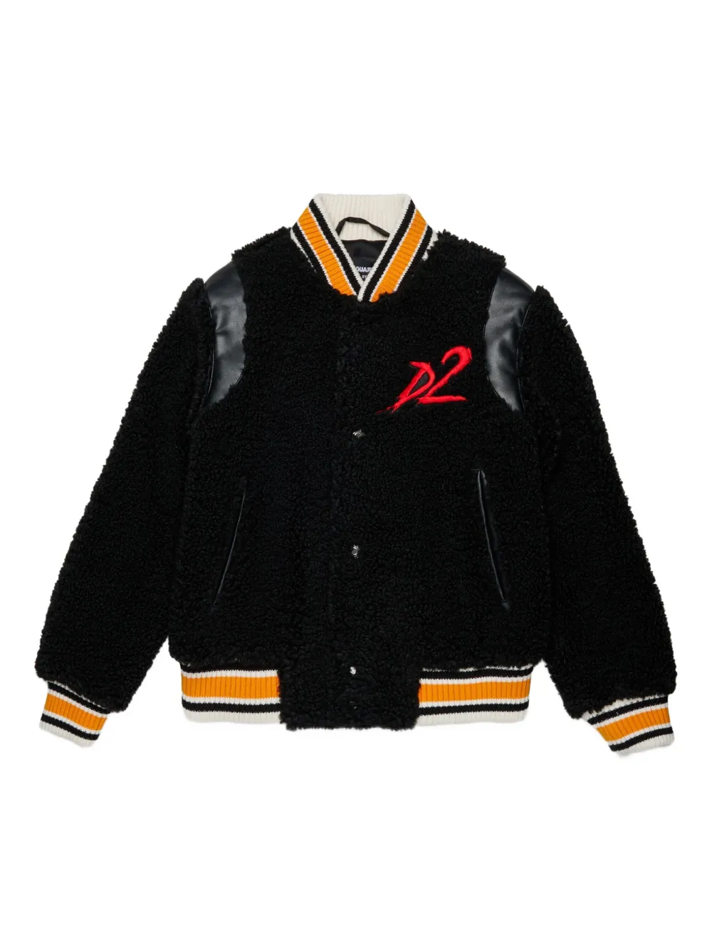 

Куртка с вышивкой DSQUARED2 KIDS, черный