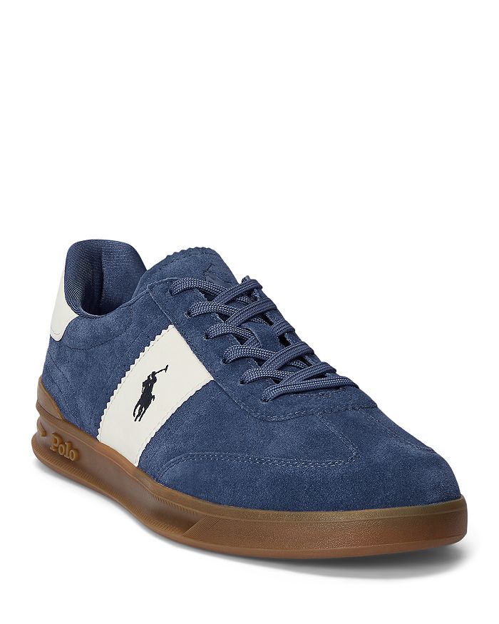 

Мужские замшевые кроссовки Polo Ralph Lauren, синий