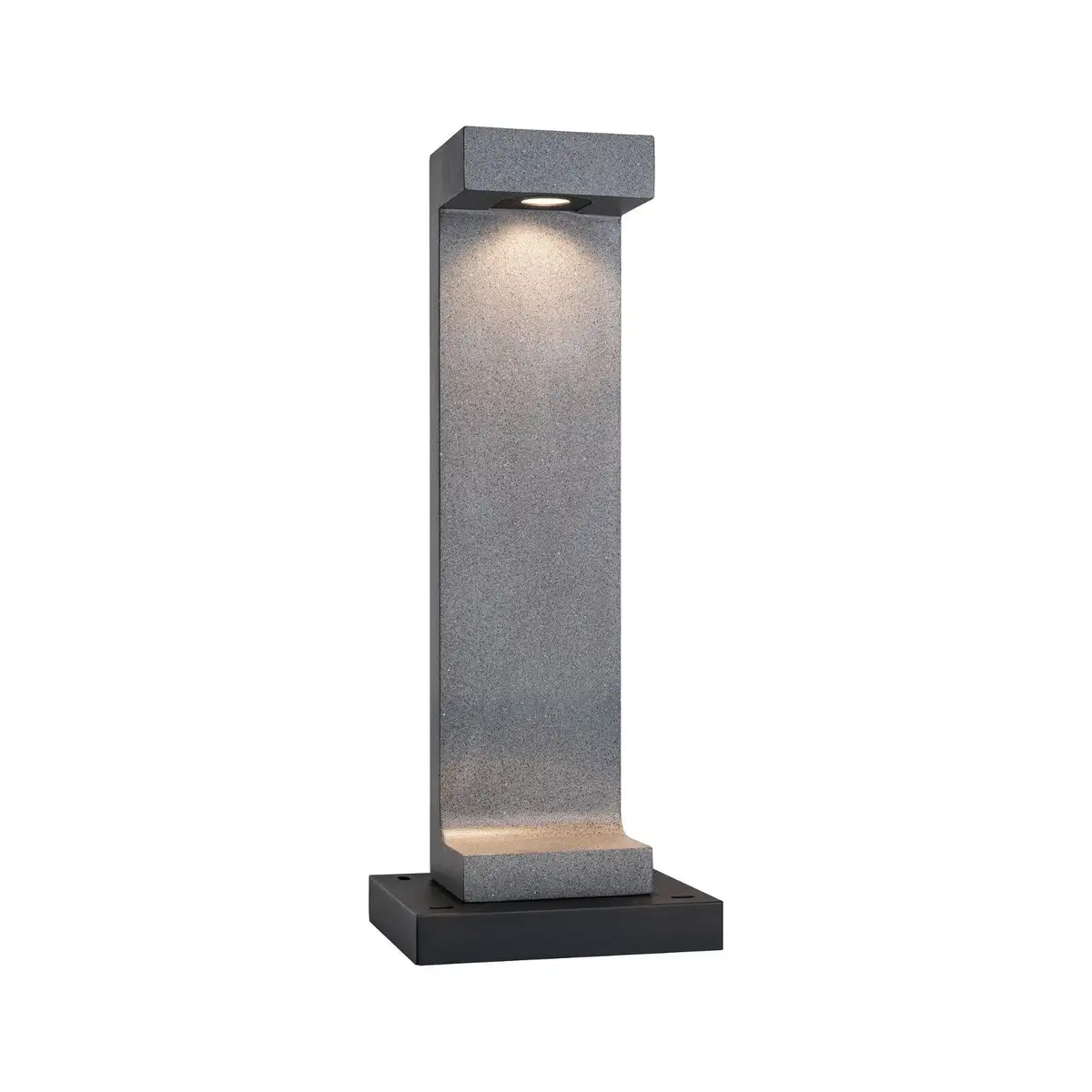 

Светодиодный столбик Paulmann "Concrea IP65 616mm 3000K 6.8W 200lm 230V бетон из черного песчаника ", 1 лампочка Высота: 24 дюйма, черный