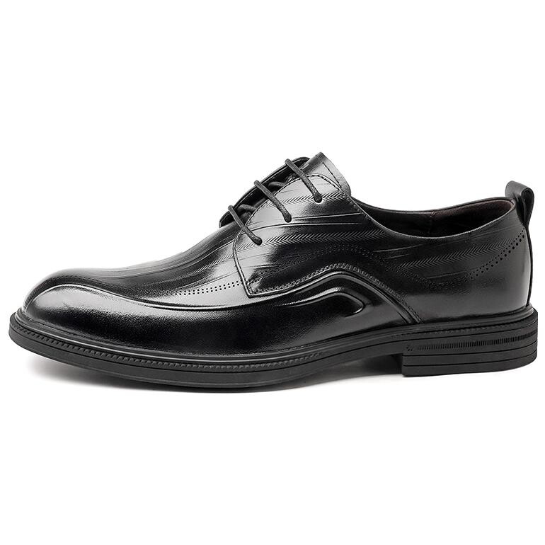 Туфли мужские Men"s Casual Men Low-Top Spider King, темно-коричневый — фото 2