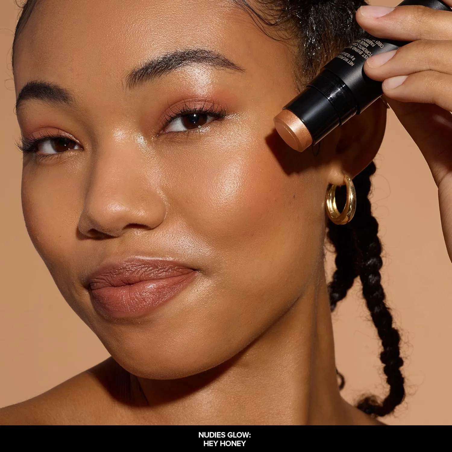 Бронзер и хайлайтер дуо Nudestix Bronze N Glow Kit оттенки Bondi Bae и Hey Honey — фото 3