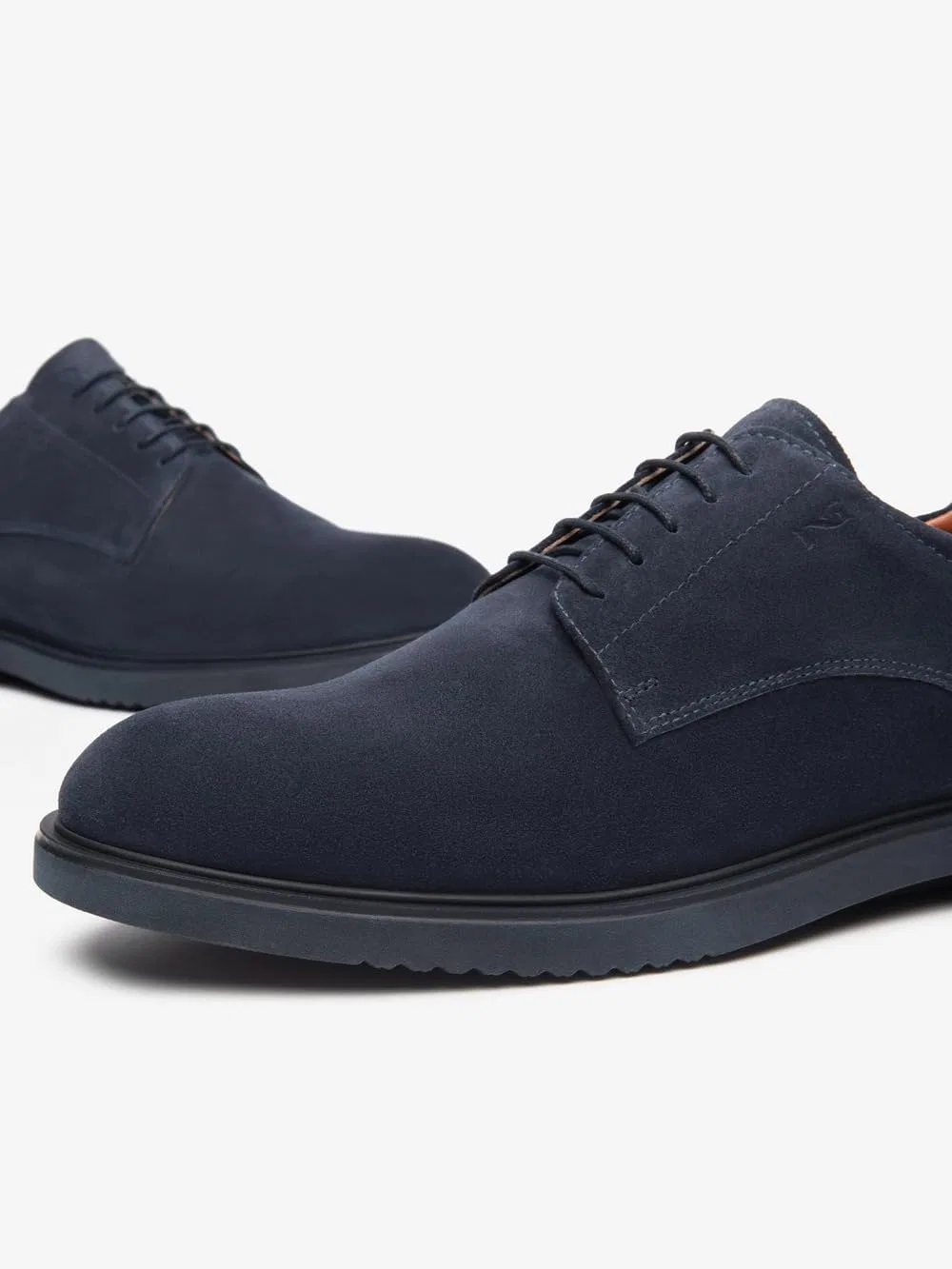 Туфли Nero Giardini Men's Suede Laces E500614U, Indigo — фото 2