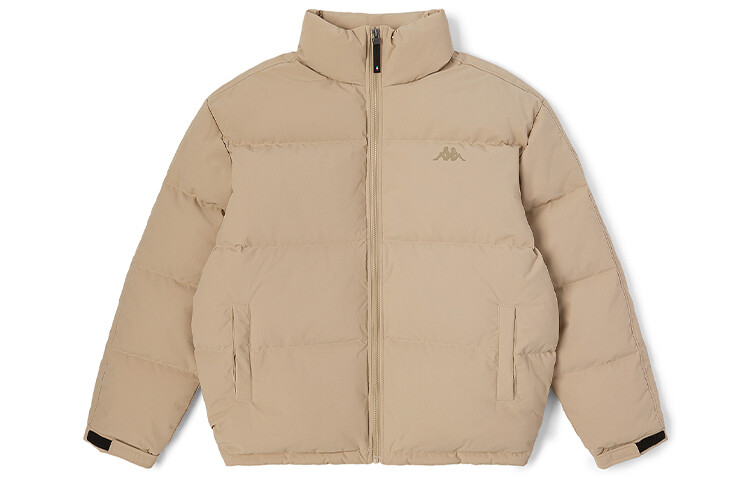 

Пуховик унисекс Kappa, цвет Tallow White -0111