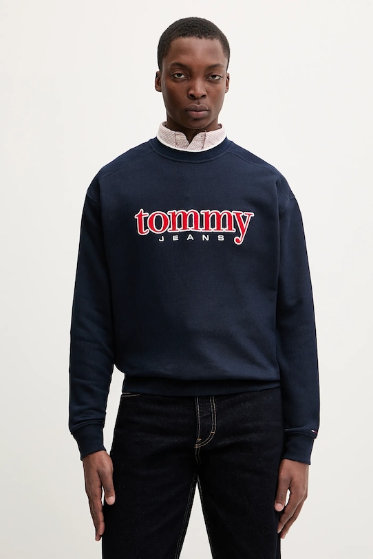 

Толстовка Tommy Jeans, темно-синий