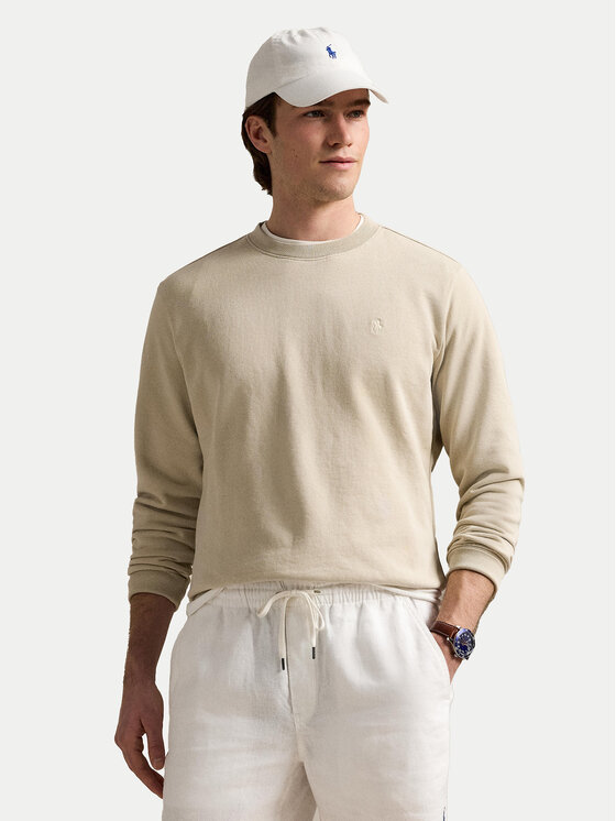 

Толстовка обычного кроя 710916689025 Polo Ralph Lauren, бежевый
