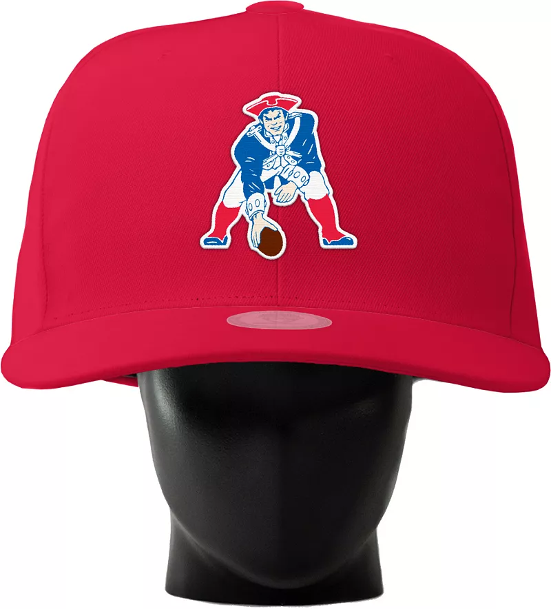 

Красная большая шляпа Noggin Boss Adult New England Patriots