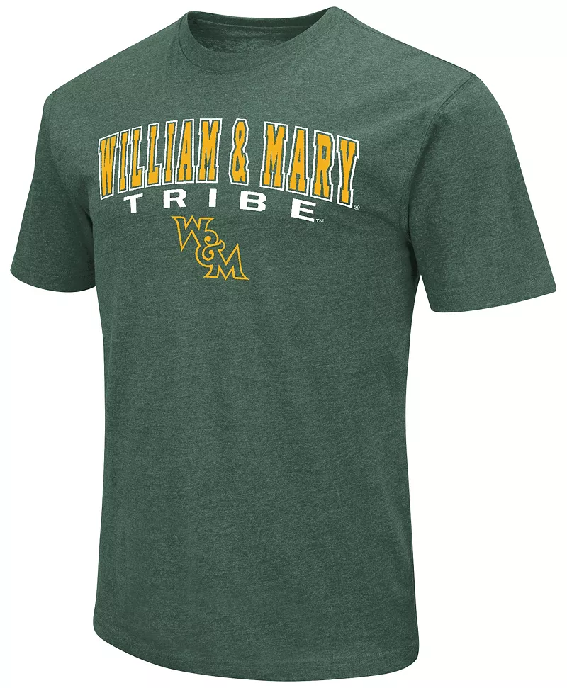 

Мужская зеленая футболка Colosseum William & Mary Tribe